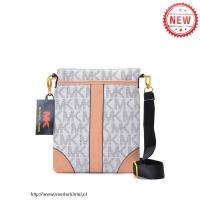 michael kors mk signature messenger groot vanille crossbody zakken Shop Utrecht ah1de205